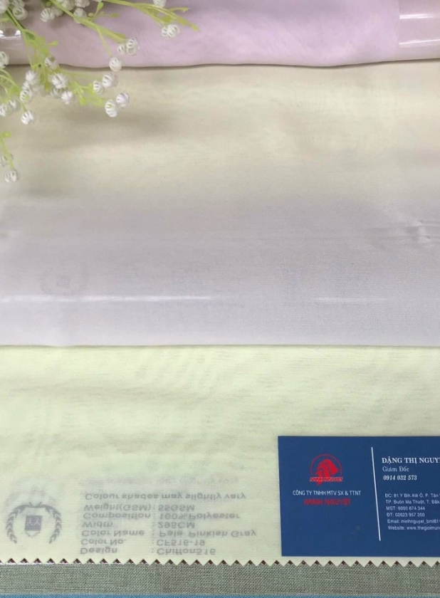 CÔNG TY TNHH MỘT THÀNH VIÊN SẢN XUẤT VÀ TRANG TRÍ NỘI THẤT MINH NGUYỆT